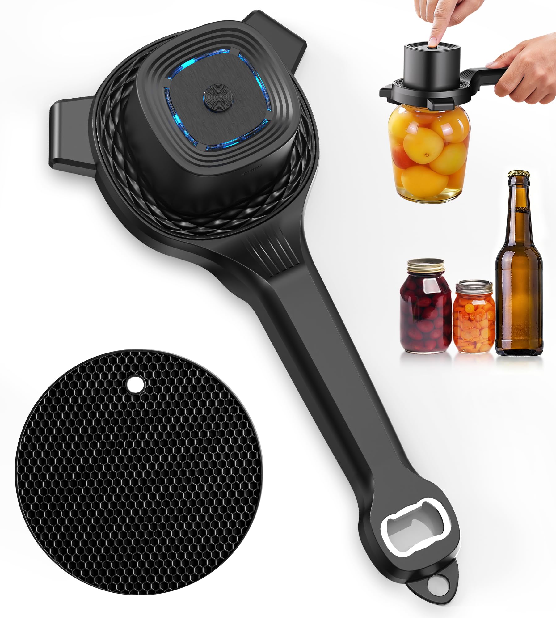 Amazon.com: Electric Jar Opener for Seniors with Power-Clamp